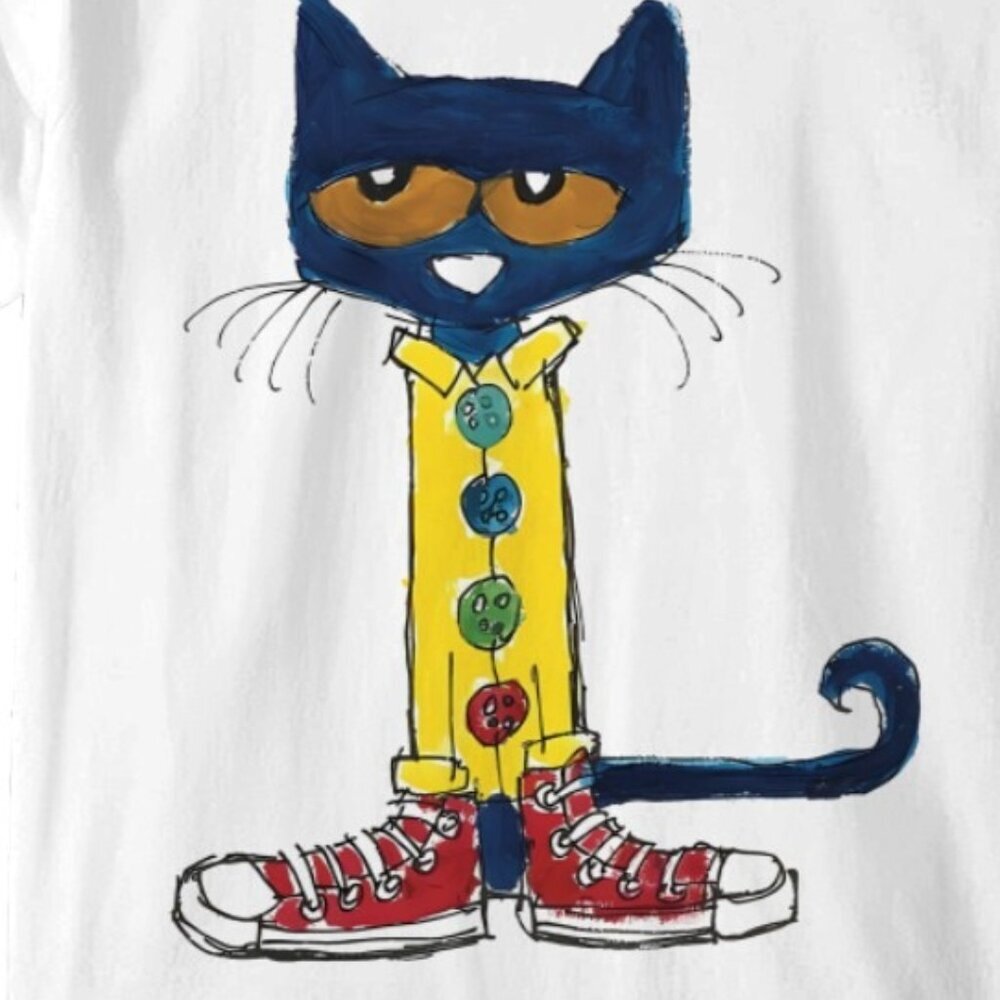 Pete The Cat Groovy First Day School Teacher Back To School Fan Gift T-shirt 90 - Picture 2 of 5